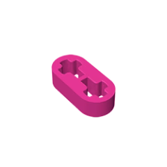 GOBRICKS GDS-688 Liftarm Thin 1 x 2 - Axle Holes - YWOBB