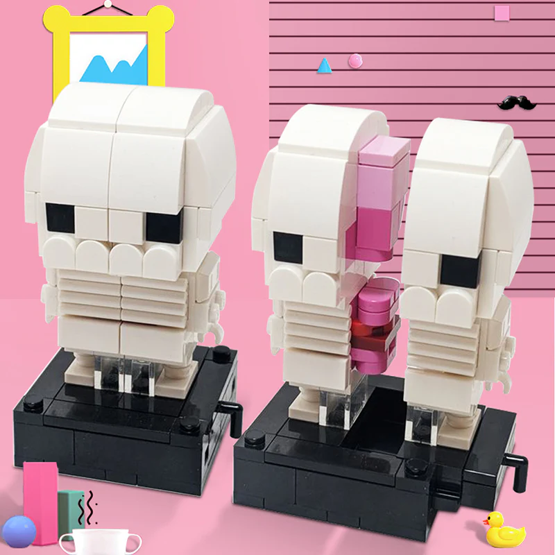 GOBRICKS MOC 108954 Anatomy of a BrickHead - YWOBB