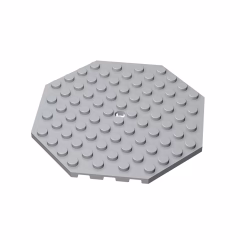 GOBRICKS GDS-840  Modified 10 x 10 Octagonal with Hole - YWOBB