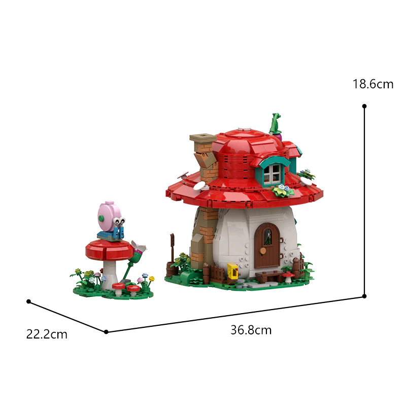 MOC C807402 Mushroom House - YWOBB
