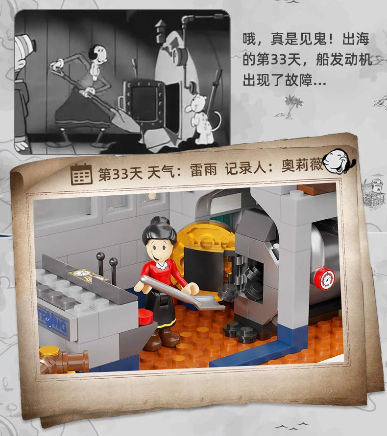 PANTASY 86402 Popeye Steam Boat - YWOBB