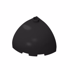 GOBRICKS GDS-1078 Round Corner 3 x 3 x 2 Dome Top - YWOBB
