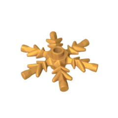 GOBRICKS GDS-M468 4x4 Crystal Ice Snowflake - YWOBB