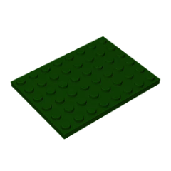 GOBRICKS GDS-524 Plate 6 x 8 - YWOBB
