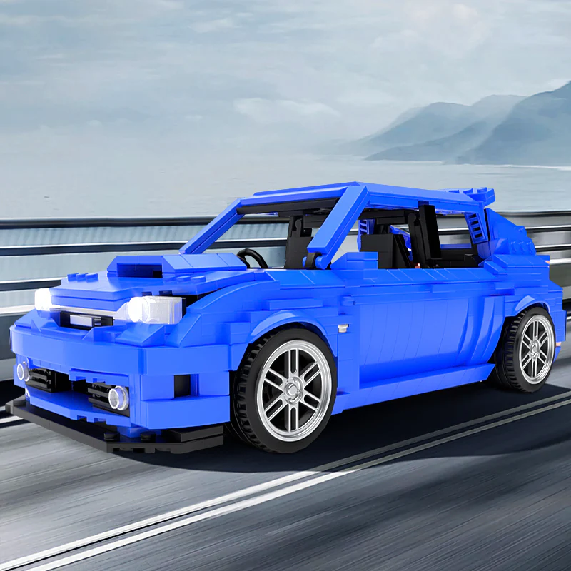 GOBRICKS MOC 50603 Subaru Impreza WRX STI Hatchback (GRB) - YWOBB