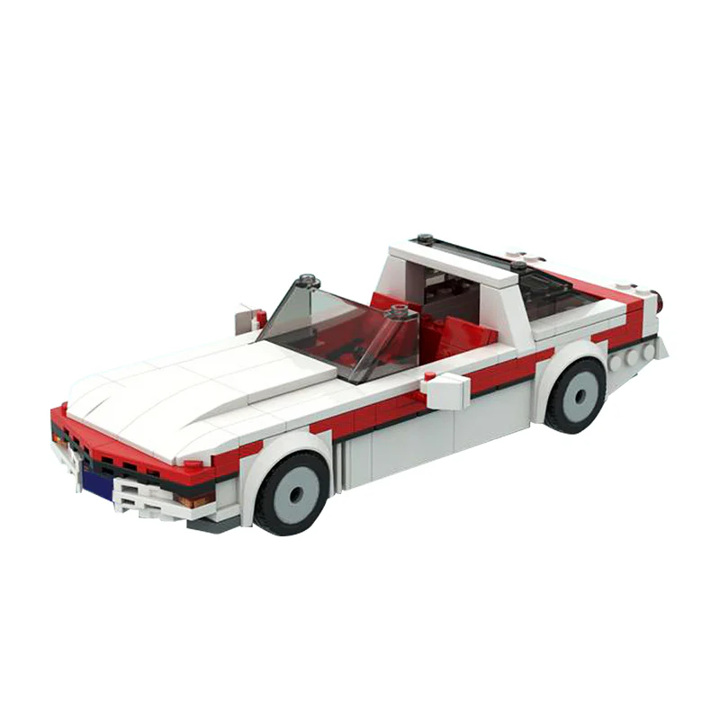 GOBRICKS MOC 67749 The A-Team Chevrolet Corvette C4 - YWOBB