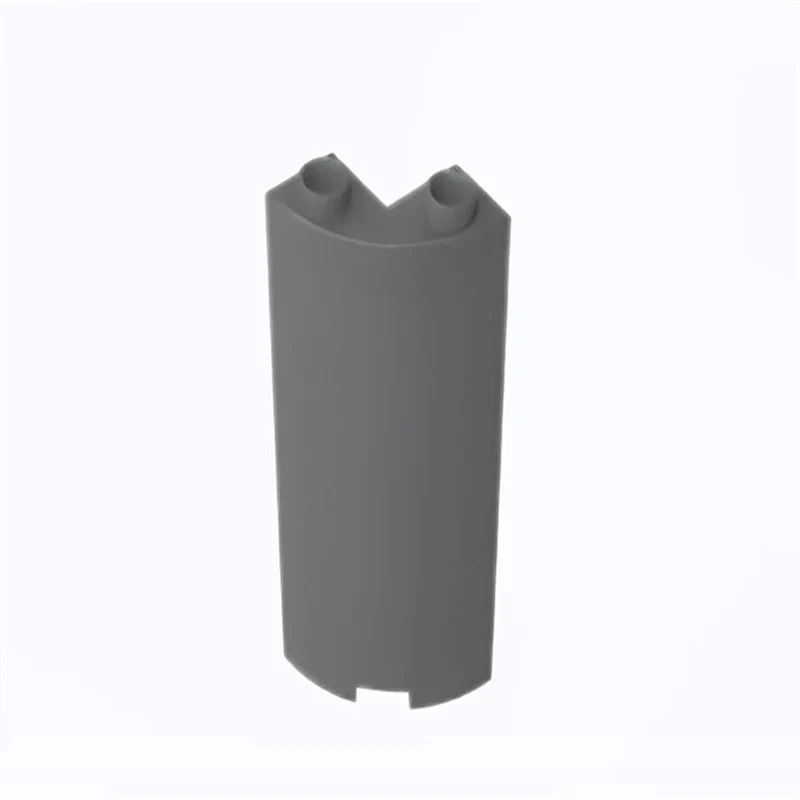 GOBRICKS GDS-90070 Cylinder Quarter 2 x 2 x 5 with 1 x 1 Cutout - YWOBB