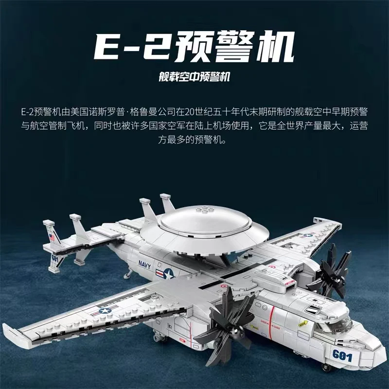 Reobrix 33029 E2 Hawkeye Airborne Early Warning - YWOBB