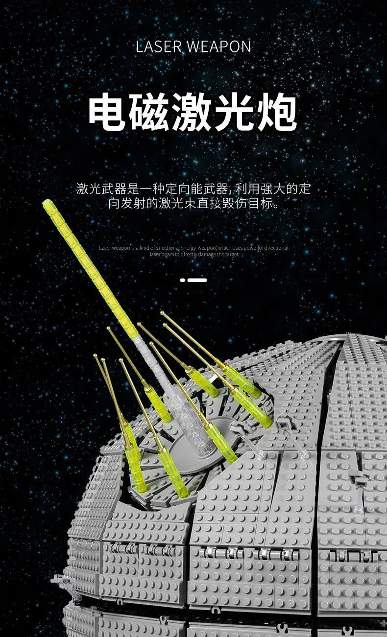 Mould King 21034 Death Star - YWOBB
