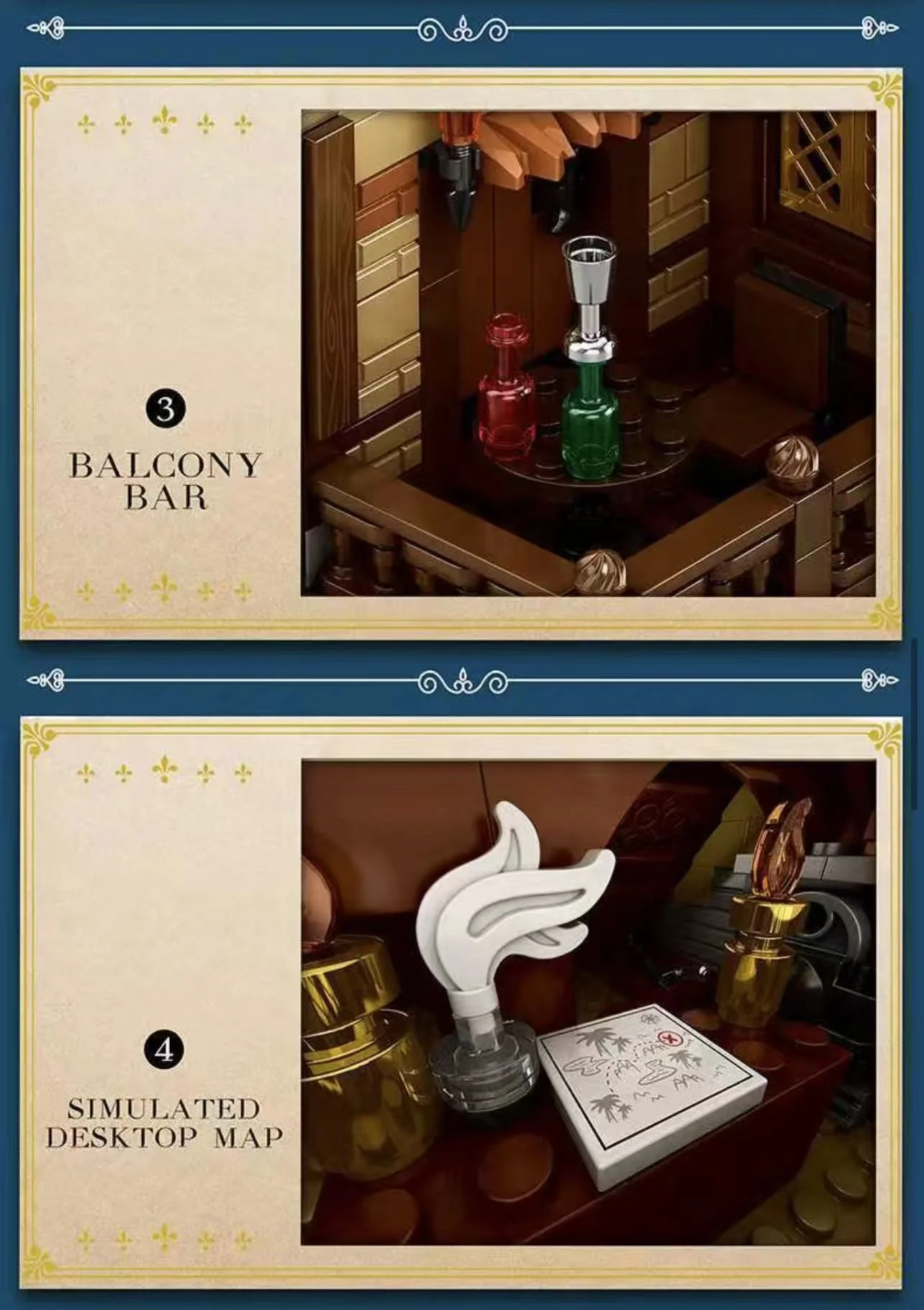 Reobrix 66018 Medieval Bistro 