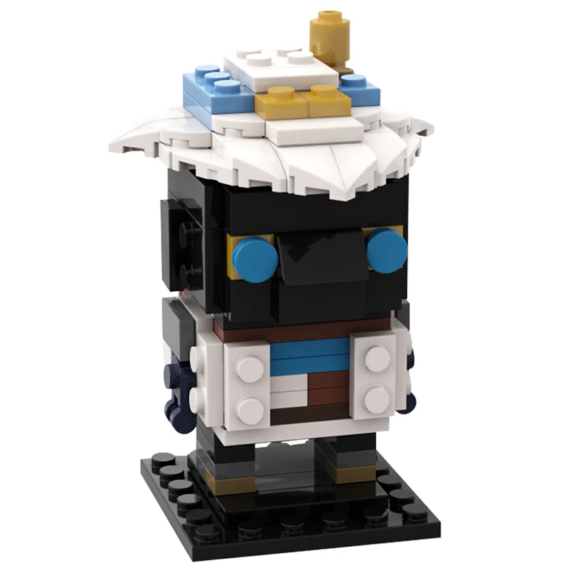 GOBRICKS MOC 116271 VALORANT Cypher Brickheadz - YWOBB
