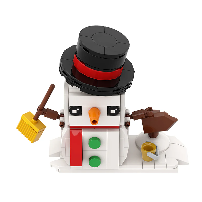 GOBRICKS MOC A0613Y01 Snowman - YWOBB