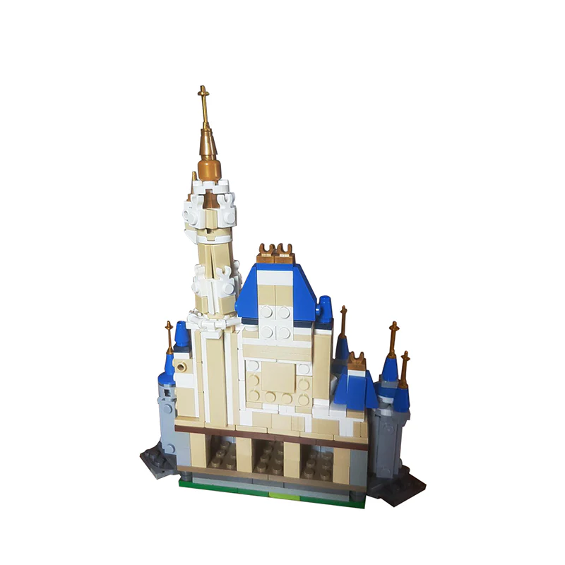 GOBRICKS MOC 12492 Magical Cinderella's Castle - YWOBB