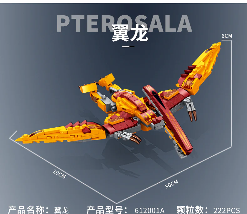 PANLOS 612001 Dinosaurs 4 In 1 - YWOBB