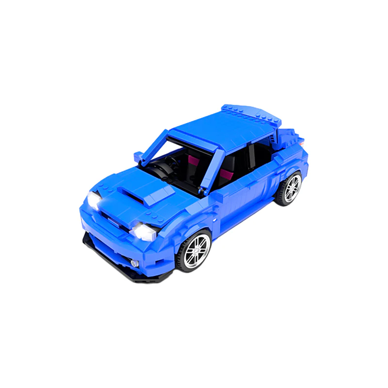 GOBRICKS MOC 50603 Subaru Impreza WRX STI Hatchback (GRB) - YWOBB