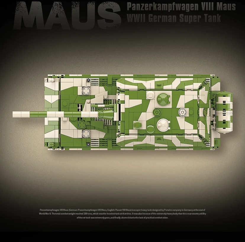 Quan Guan 100234 German Military Rat Heavy Tank - YWOBB