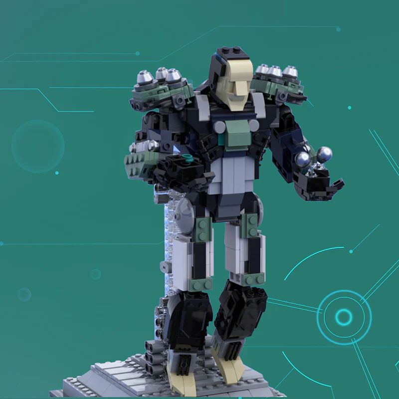GOBRICKS MOC 138299 Overwatch Sigma - YWOBB