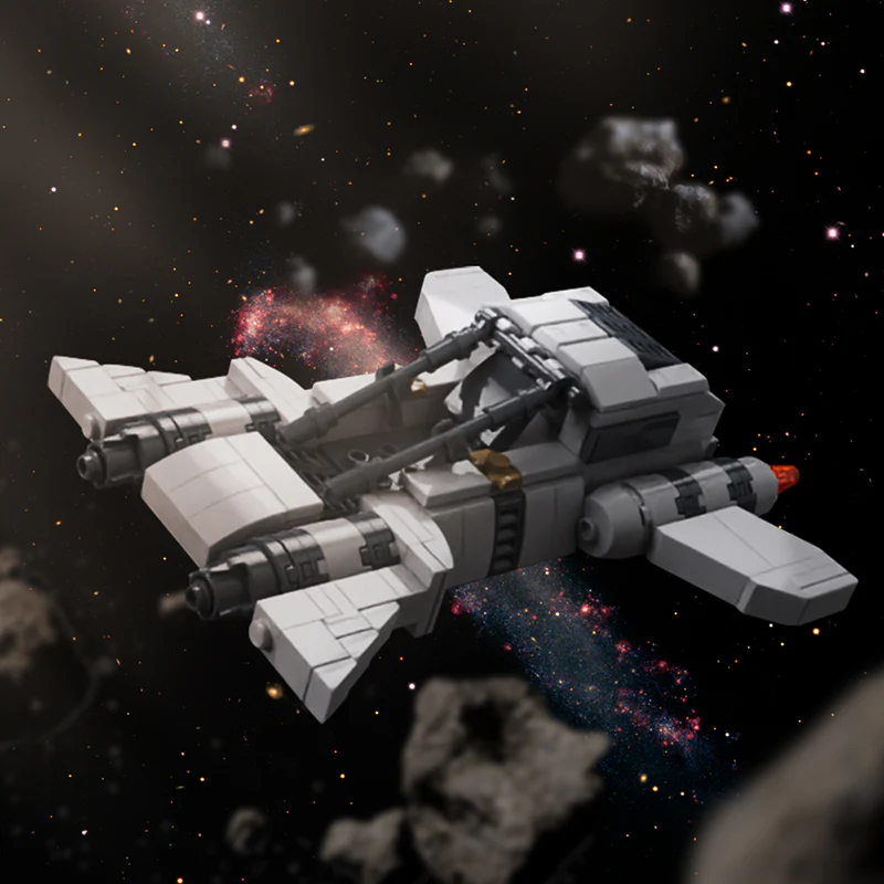 GOBRICKS MOC 141107 Pirate Snub Fighter - YWOBB