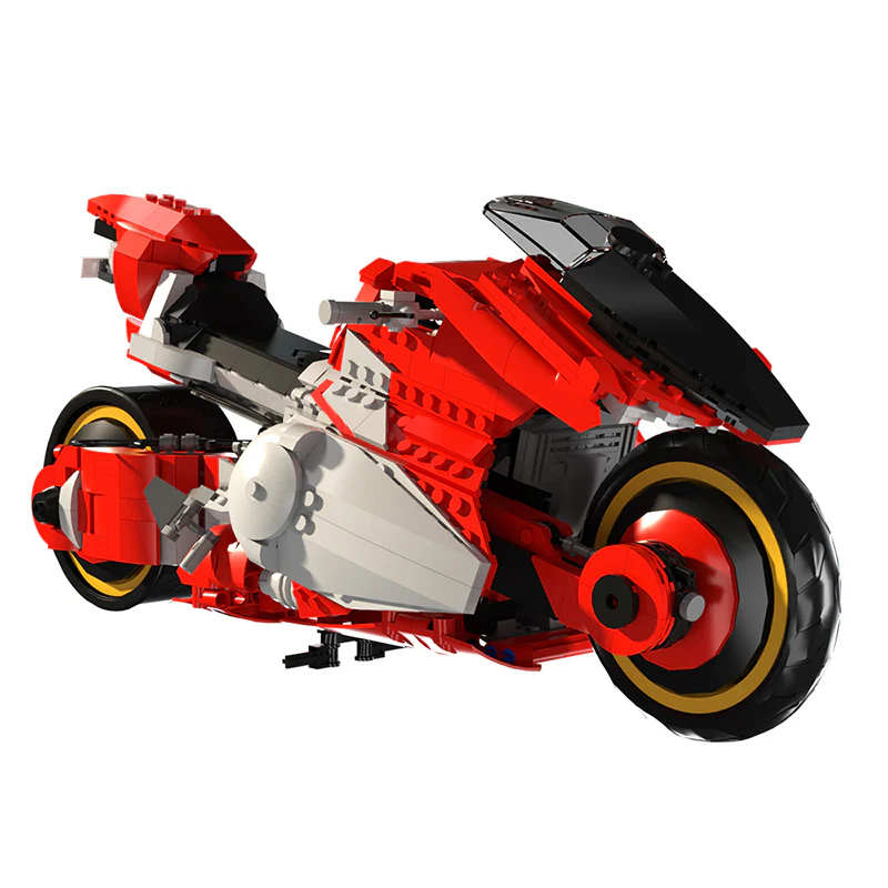 GOBRICKS MOC 133770 cyberpunk 2077 bike - YWOBB