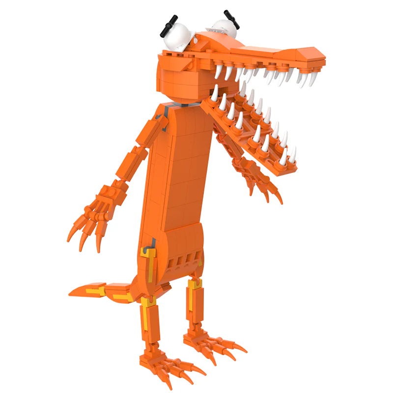 GOBRICKS MOC A0021 Rainbow Friends-Orange - YWOBB