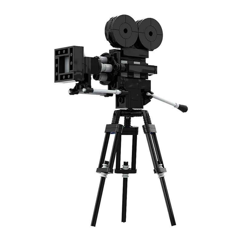 GOBRICKS MOC 135055 Ye Olde Movie Camera - YWOBB