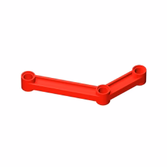 GOBRICKS GDS-1059 Link 1 x 9 Bent - YWOBB