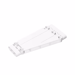 GOBRICKS GDS-1009 Panel Plate 5 x 11 x 1 Tapered - YWOBB