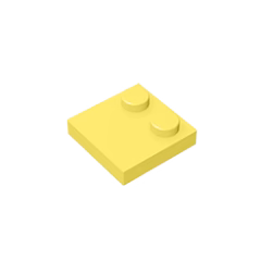 GOBRICKS GDS-1483 Modified 2 x 2 with Studs on Edge - YWOBB