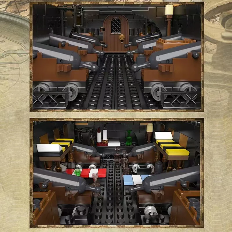 Mould King 13186 Black Pearl - YWOBB