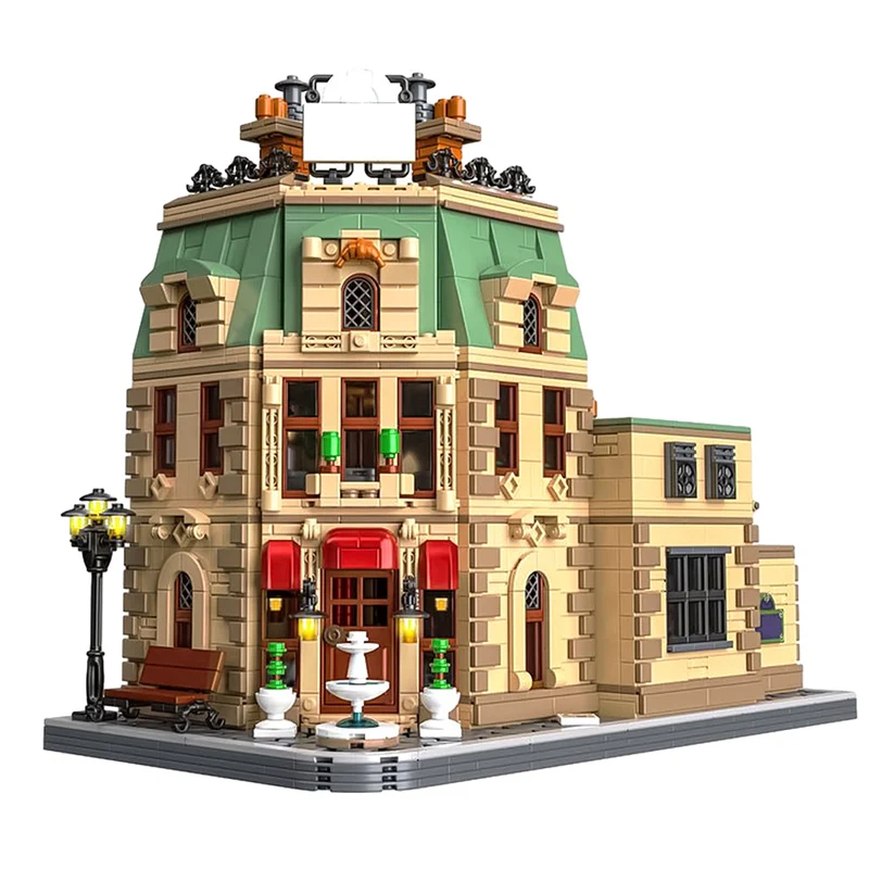 GOBRICKS MOC 160521 Ratatouille - Gusteau's restaurant - YWOBB