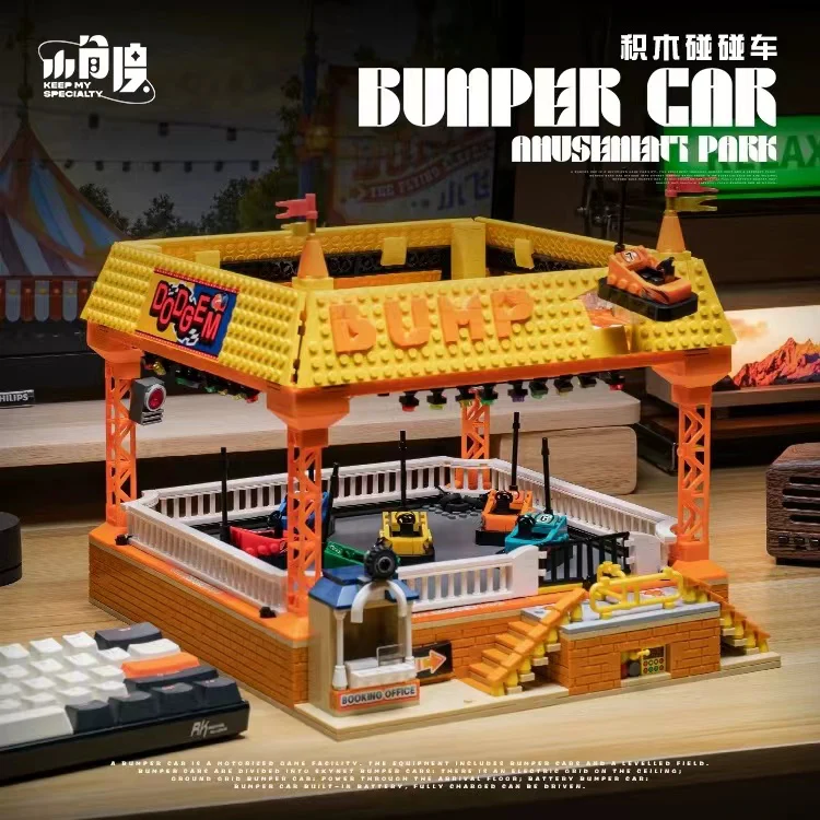 Small Angle JD037 Amusement Park Bumper Car - YWOBB