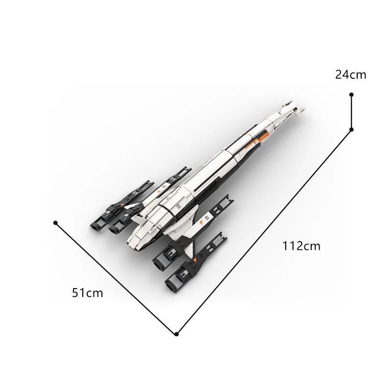 MOC 136302 Normandy SR-2 from Mass Effect 2 - YWOBB