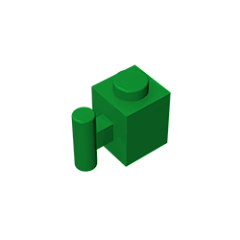 GOBRICKS GDS-653 Modified 1 x 1 with Bar Handle - YWOBB