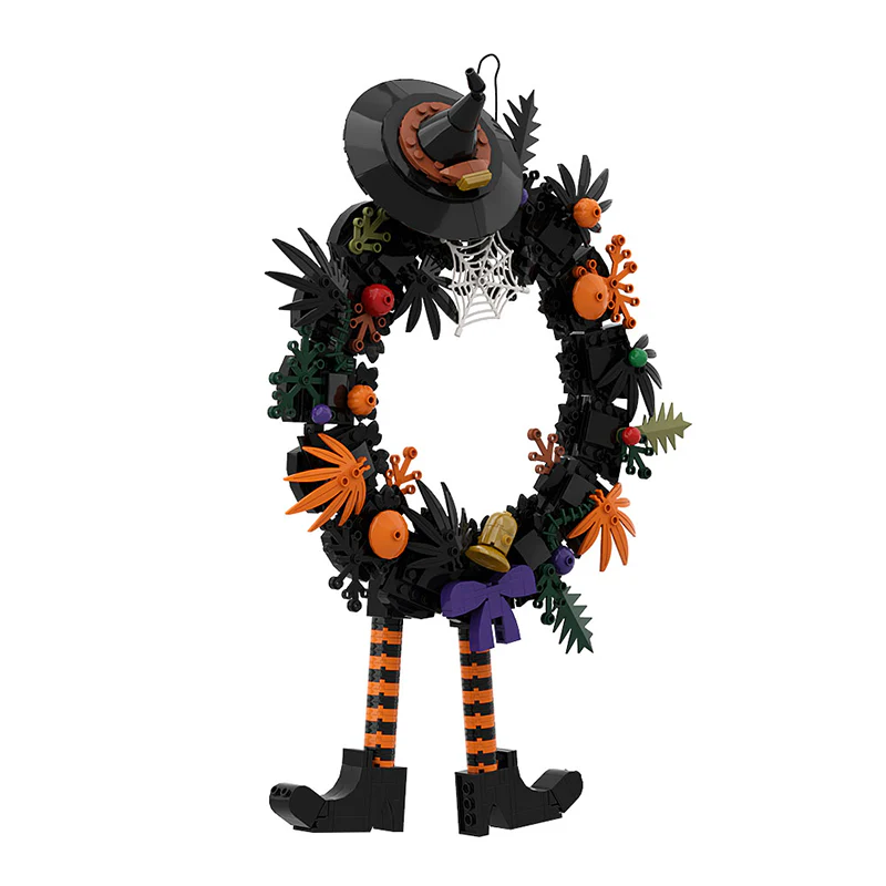 GOBRICKS MOC A0607 halloween hat - YWOBB