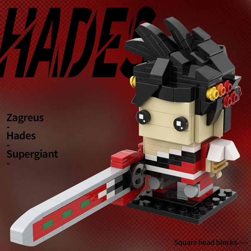 GOBRICKS MOC 135685 Zagreus - Hades - Supergiant Games - YWOBB
