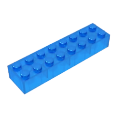 GOBRICKS GDS-544 Brick 2 x 8 - YWOBB