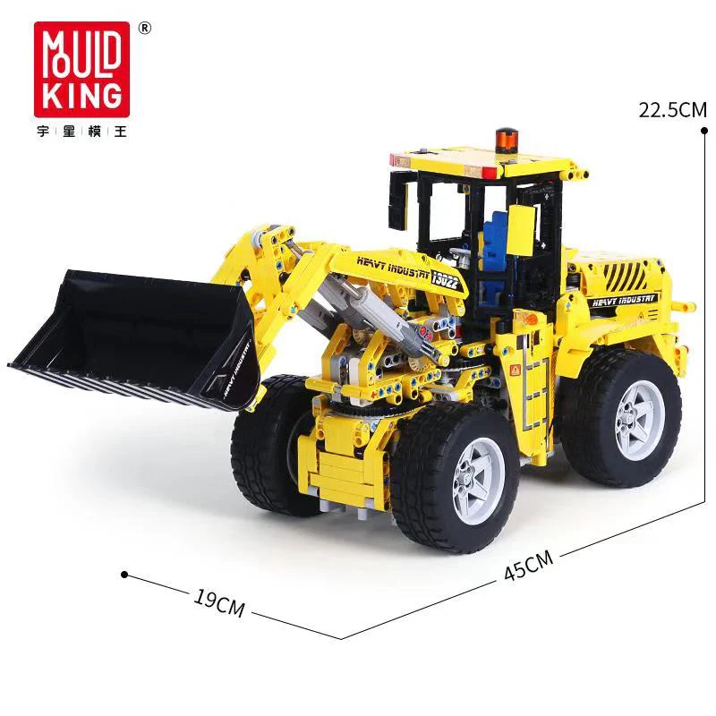Mould King 13122S RC BULLDOZER - YWOBB