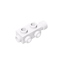 GOBRICKS GDS-769  Modified 1 x 2 x 2/3 with Studs on Sides - YWOBB