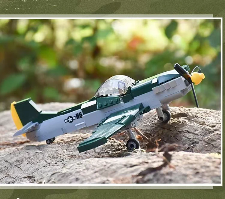 SLUBAN M38-B0857 P51D Mustang Fighter - YWOBB