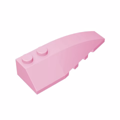 GOBRICKS GDS-745 Wedge 6 x 2 Right - YWOBB