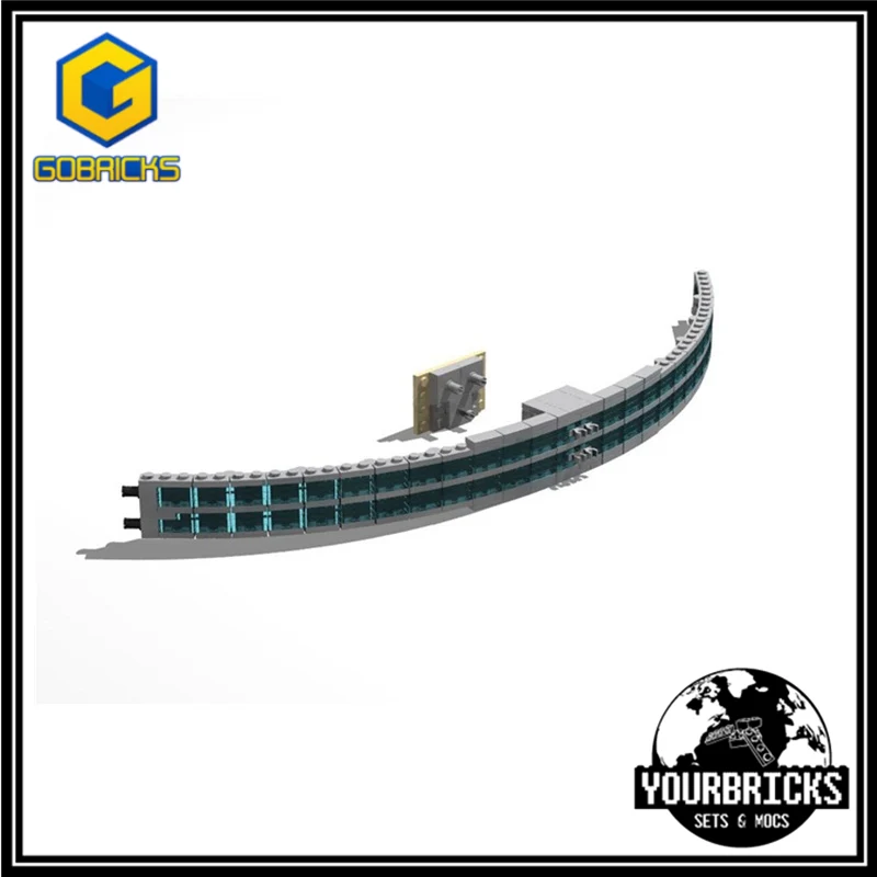 YOURBRICKS 30001 Millennium Falcon UCS Engine MOD V2 MOC 75192 - YWOBB