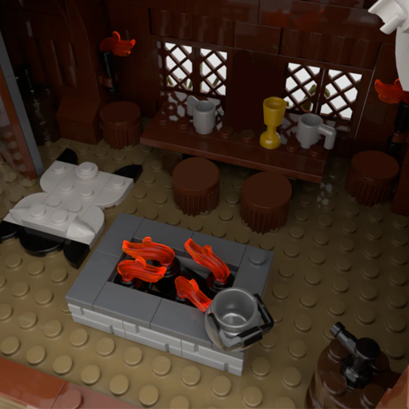 MOC 96080 Viking Mead Hall - YWOBB