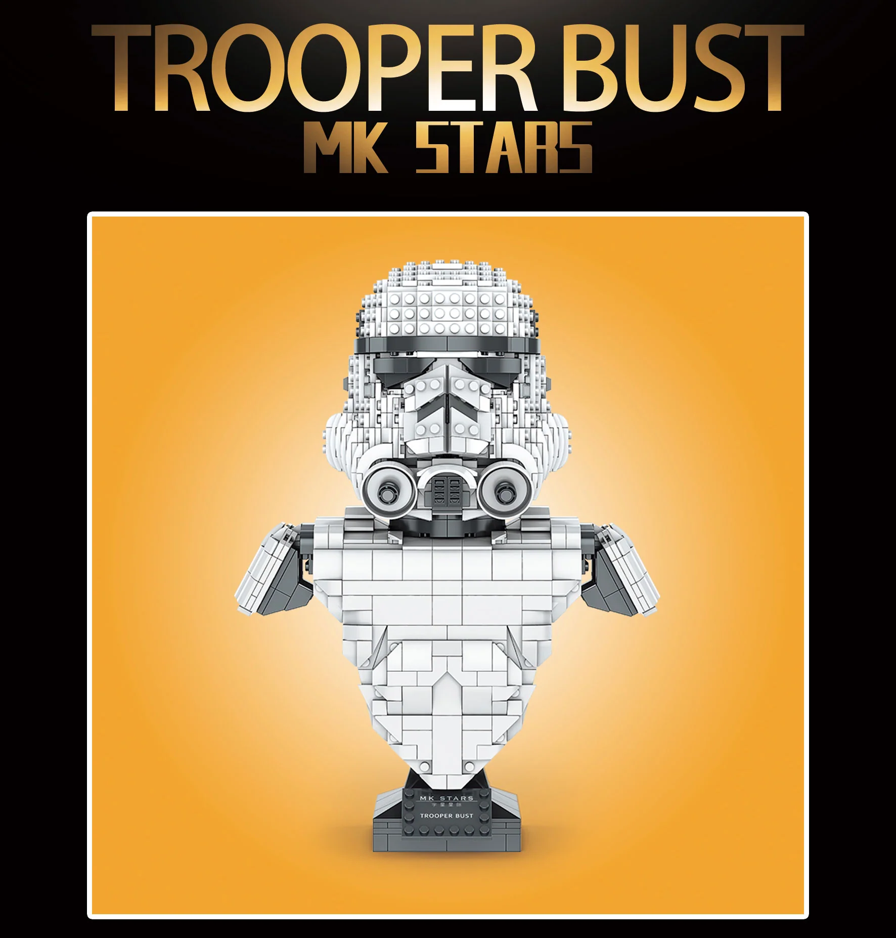 Mould King 21022 Trooper Bust - YWOBB