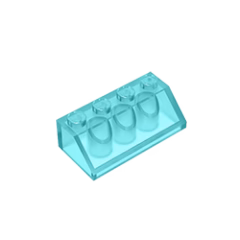 GOBRICKS GDS-591 Slope 45 2 x 4 - YWOBB