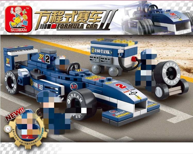 SLUBAN M38-B0351 The F1 Racing Car - YWOBB