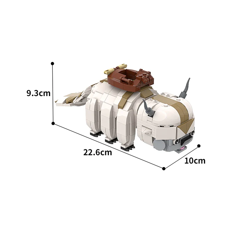 GOBRICKS MOC A1371 The Last Airbender - YWOBB