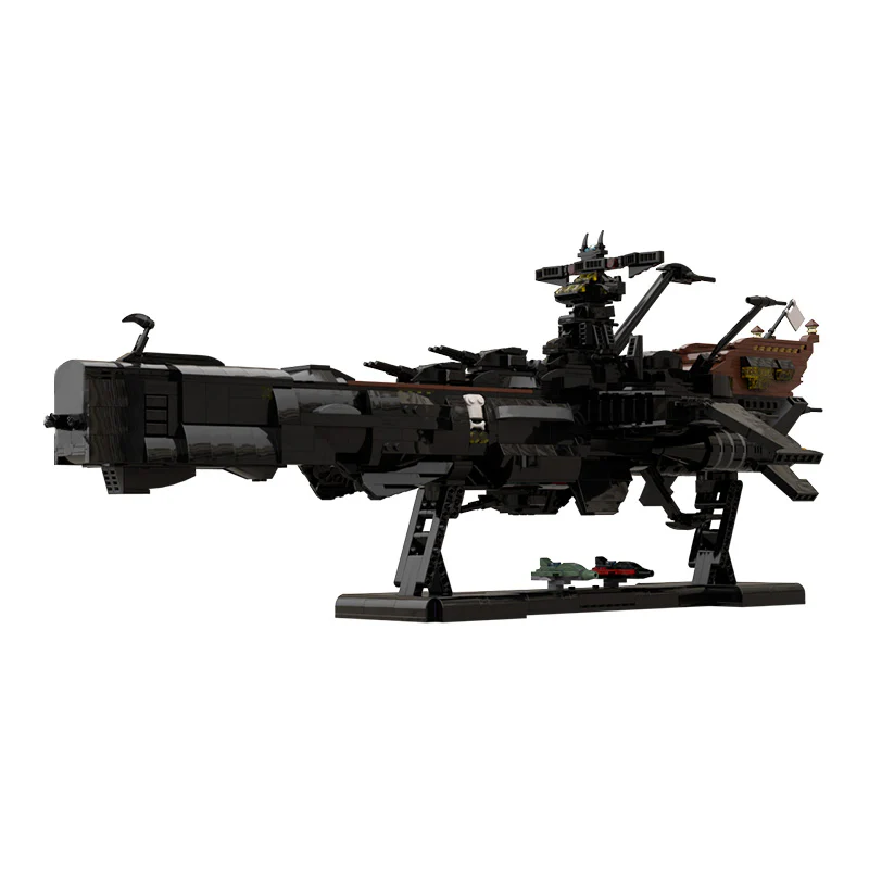 MOC 48193 Space Pirate Ship Arcadia - Captain Harlock (Albator) - YWOBB