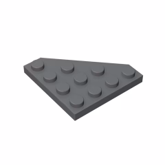 GOBRICKS GDS-554  Plate 4 x 4 Cut Corner - YWOBB