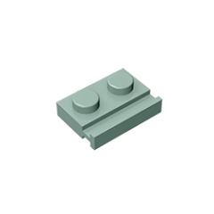 GOBRICKS GDS-806  Modified 1 x 2 with Door Rail - YWOBB