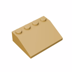 GOBRICKS GDS-732 Slope 33 3 x 4 - YWOBB